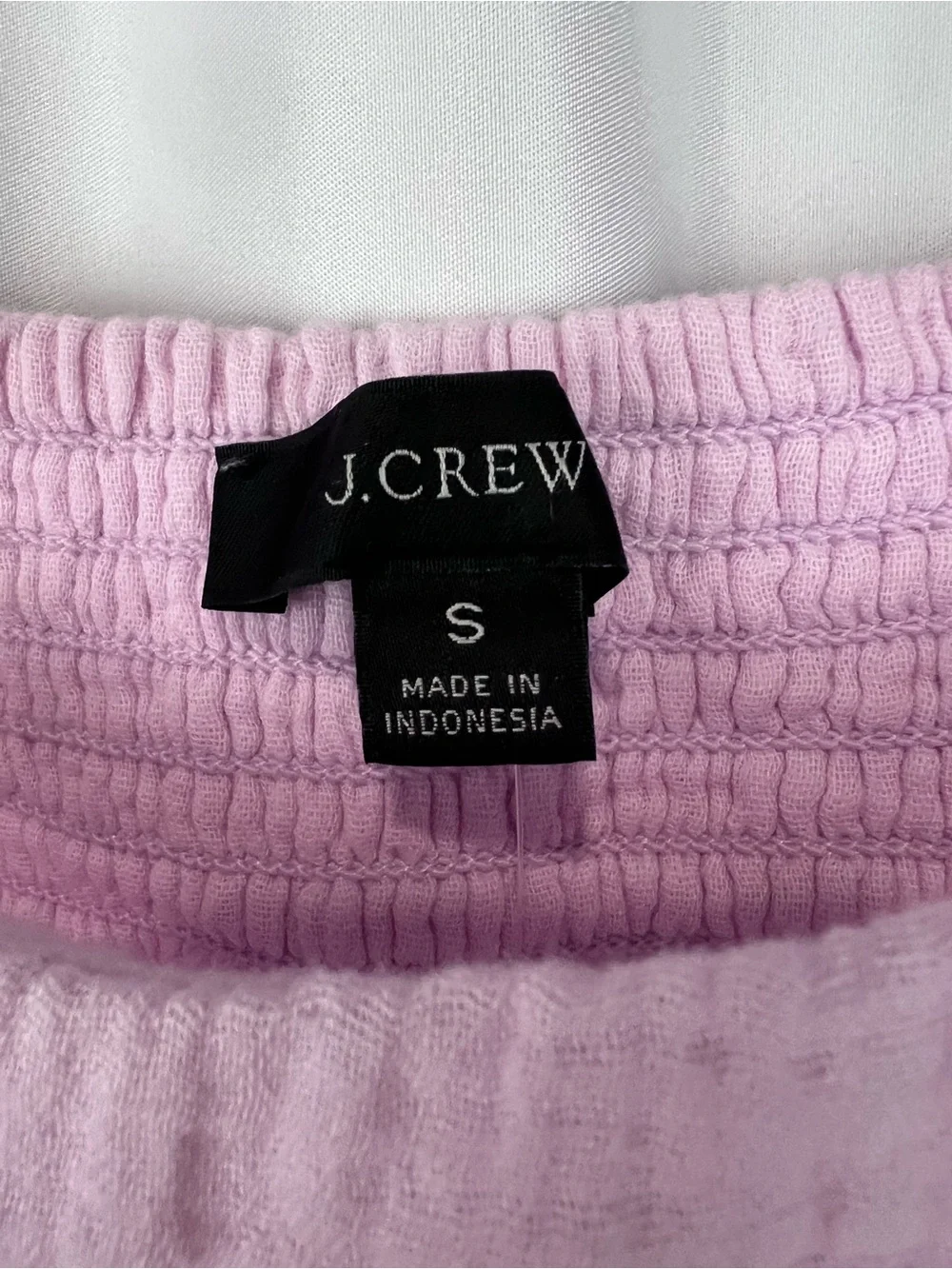J. Crew beautiful smocked